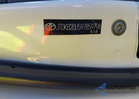 2009 Toyota Prius из США, поврежденный, VIN JTDKB20U597859798